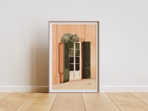 Lámina puerta estilo vintage